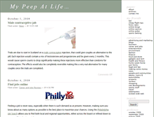 Tablet Screenshot of peepatlife.com